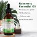 Rosemary Oil for Hair Growth - 100% Pure Organic 60ml | Nourish Scalp & Boost Hair - Eyebrow & Eyelash Care - Buy Online on GoSupps.com