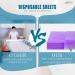 20 Pieces Disposable Waterproof Spa Massage Table Bed Cover Sheets - Purple, 31 x 71 Inches - Buy Online on GoSupps.com