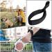 ZaishunNT Dog Seat Belt Wrist Safety Strap Retractable Hands Free Wrist Strap for Medium to Large Dogs Black - Buy Online on GoSupps.com
