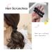 Buy Sularpek 4-Piece Silk Hair Tie Set - Black Satin Scrunchies for Women & Girls | Stylish Hair Accessories - Buy Online on GoSupps.com