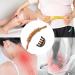 Natural Wooden Massage Roller with Handle - Curved Back Massager for Neck Legs & Body | International Shipping - Buy Online on GoSupps.com
