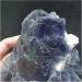 Natural Crystal Rough 1109.7gRare Purple Blue Ladder Fluorite and Crystal columnar paragenetic Specimen Quartz gem Stone Furniture ERBRA - Buy Online on GoSupps.com