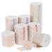 7 PCS Premium Elastic Bandage Wrap Compression Wrap Bandage for Legs Self-Closing Elastic Bandage Wrap - Hook & Loop Fasteners at Both Ends - Latex Free - Washable & Reusable (2x2 2x3 2x4 1x6)