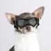 Enjoying dog glasses for small dogs UV protection sunglasses for small breeds outdoor dog glasses anti-fitting/wind/dustproof eye protection cool black black-cool black