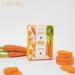 LAISAE Carrot Brightening Soap with Shea Butter - Exfoliate, Moisturize, Pore Cleaner, Glowing Skin - Vegan Formula - 3.52 oz (2 Bars) - Buy Online on GoSupps.com