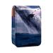 Lipstick Case Leather Lip Gloss Lipstick Organizer with Mirror Mini Lipstick Holder Bag Cloud Ocean Whale Jumping G333a5qrok