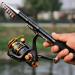 Dingbear Telescopic Carbon Fishing Rod - 1.8m Sea & River Angelrute | Durable & Portable Mini Rod - Buy Online on GoSupps.com