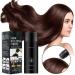 Hair Building Fibers & Waterproof Eyebrow Contour Stick - Thickening Powder for Thinning Hair - Dark Brown (0.99 oz) - Ideal for Men & Women - Buy Online on GoSupps.com