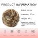 JJstar Messy Hair Bun Curly Wavy Scrunchies - Green Brown/ Beach Blonde Chignons for Women and Girls - Buy Online on GoSupps.com