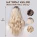 Esmee 26 Ombre Blonde Wig for Women | Long Wavy Synthetic Hair with Dark Roots | Heat Resistant & Natural Looking - Buy Online on GoSupps.com
