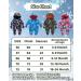 Winter Snowsuit for Girls Boys 6-9 Months | Warm Fleece with Gloves and Footies | Baby Winter Suit Jumpsuit Hooded Outwear - Buy Online on GoSupps.com