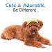Pawaboo Dog Baseball Cap - Adjustable Sun Protection Hat with Ear Holes for Puppies & Pets | Yellow M - Buy Online on GoSupps.com