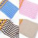 Blue RC King XL Long Knitting Loom Kit - DIY Plastic Knitter Tool for Sock Hat Scarf Making - Buy Online on GoSupps.com