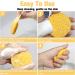 ZOCONE 70 PCS Natural Wood Pulp Cotton Face Sponges for Cleansing and Exfoliating - Reusable and Compressed for Makeup Removal and Skin Cleansing (Yellow) - Buy Online on GoSupps.com