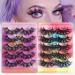 Shop 5 Pairs 8D Curved Exploded False Eyelashes - Multi-Layered Thick Curling Natural Look | International Shipping Available - Buy Online on GoSupps.com