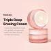 Medicube Triple Deep Erasing Cream - Ultimate Moisturizing Collagen Cream for Dry Skin | Dewy & Glowy Skin | Hyaluronic Acid + Inner Hydration +3.5% & Outer Hydration +11% - Buy Online on GoSupps.com
