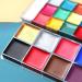 Professional Face Painting Kit - Water Soluble Body Paint for Holidays & Competitions - Stage Makeup in Color B - Buy Online on GoSupps.com