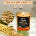Happy Anniversary Scented Candle - Organic Soy Wax Jar Gift for Couples | Sandalwood Party Decoration Supplies - Buy Online on GoSupps.com