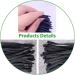 GHSlife Adjustable Elastic Band Cord String Straps 100pcs - Black&White | Extra Long 26cm Ear Loops for Mask Sewing | Stretchy Rope with Lock Buckle - Buy Online on GoSupps.com