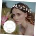 Healeved 3 Sets Bridal Ornament Hair Ties Bride Hair Clip Wedding Decorations Decorative Headdress Braided Headband Hair Decor Bride Headpieces for Decorate Bridesmaid Ribbon Girl Hair Ring - Buy Online on GoSupps.com