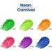 Beetles Reflective Glitter Gel Polish Set - 6 Neon Colors | Summer Nails Gel Kit for Women & Girls - Buy Online on GoSupps.com