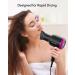 Wavytalk Professional 1875W Hair Dryer with Diffuser - Ionic, Constant Temperature, Ceramic Technology - Fast Drying, Light, Quiet - Black - Buy Online on GoSupps.com
