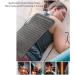 Fdit Electric Blanket - 4 Timings 6 Heating Modes Fast Warming Gray Throw for Home - Perfect for Cozy Comfort & International Shipping - Buy Online on GoSupps.com
