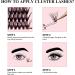 Durable 30D & 40D Cluster Lashes | 0.07 D Curl 16mm Extensions | 200Pcs for DIY Eyelash Extensions at Home - Buy Online on GoSupps.com