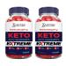 Justified Laboratories (2 Pack Ketosophy Keto ACV Gummies Extreme 2000MG Ketosophy Keto Gummies Advanced Formula Apple Cider Vinegar with Pomegranate Beet Juice Powder B12 Vegan Non GMO 120 Gummys 60 Count (Pack of 2)