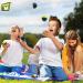 Mister M Juggling Balls - 3 Eco-Friendly Balls in Beige Jutesack | Waterproof Easy to Grab | Ideal for Beginners & Professionals | Includes App & Online Video Tutorial - Buy Online on GoSupps.com