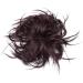 Synthetic Wavy Donut Hair Bun Chignon in Black Mix Wine Red | Updo Scrunchy Curly Hair Extension - Buy Online on GoSupps.com
