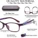 EYEURL Blue Light Blocking Glasses for Women - 2 Pairs Anti-Blue Glare Computer Eyeglasses Red+Purple - Lightweight & Quality Design - Buy Online on GoSupps.com