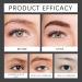 2024 New Magic Eyebrow Pencil with 4 Fork Tip Upgraded 3D Waterproof Microblading Eyebrow Pen Microblade Precise Eyebrow Contouring Pen Long-Lasting Natural Eye Brow Pencils for Women (Dark Brown) - Buy Online on GoSupps.com