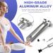 Buy OM 136.1Hz Weighted Tuning Fork - Heart Chakra Sound Healing Meditation & Immune Support - Silver - Buy Online on GoSupps.com