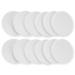 Molain Powder Puff Sponge 12 Pieces White Round Shaped Make Up Beauty Blender Pads For Liquid Foundation Washing Cleansing Face Cosmetic Applicators