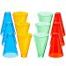 Stacking Hand Replacement Cones Set of 12 Multicolor