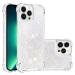Tivenfezk nadoli glitter Treisand case for iPhone 15 Pro silicone shockproof cell phone shell transparent tpu bumper protective cover liquid transparent quicksand case iPhone 15 per white pink