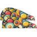 Colorful Circles Hair Towel 2 Pack - Super Absorbent Quick Dry Hair Turbans for Women & Girls - Buy Online on GoSupps.com