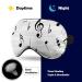 Sleep Mask with Music Notes - Light Blocking Eye Mask for Sleep | Adjustable Soft Eye Shade for Men & Women - Buy Online on GoSupps.com