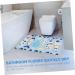 Alipis 2pcs Water-Absorbing Bath Bathmat Fish Bathroom Kitchen Carpet Non-Slip Floor Mat Printing for Xcm As Shownx2pcs mediumx2pcs - Buy Online on GoSupps.com