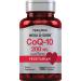 Piping Rock CoQ10 200 mg | 100 Capsules | Mega Q Sorb | Vegetarian Non-GMO Gluten Free Supplement
