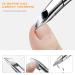 Fvion Precision Nail Tongs | Matt Handle Nail Scissors for Ingrown Toenails | Non-Slip Design for Thick Fingernails | Soft Handle Orange - Buy Online on GoSupps.com