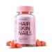 Hair Skin and Nails Gummies 5000 mcg Biotin Gummies Advanced Pectin Formula for Hair Growth Support and Radiant Appearance biotin for Hair Growth Women Strawberry Flavor 30 Gummies 30 Count (Pack of 1)