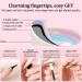 FRIUSATE 14 Boxes White Chrome Nail Powder - Glazed Donut Pearlescent Mirror Effect Glitter for DIY Nail Art - 7 Styles Available - Buy Online on GoSupps.com