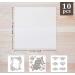 Ilauke 10 Pack 7.5mil Mylar Stencil Sheets - Reusable Blank Clear Template for Cricut - Make Your Own Stencils - 12x12 Inch - Buy Online on GoSupps.com