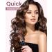 Airflow Thermal Brush - 1.5 Inch Negative Ion Heated Round Brush for Volumizing Curling & Straightening | Fast Heating & Dual Voltage - Midnight Black - Buy Online on GoSupps.com