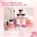 Modelones Dip Powder Nail Kit Starter Set - 10 Pcs, 4 Colors (Clear, Nude, Pink), Essential Liquid Set with Base & Top Coat Activator for French Nail Art Manicure DIY Salon - All-in-One Ultimate Gentleness Kit - Buy Online on GoSupps.com