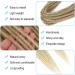 FANWYFYU Straight Double Ended Dreadlock Extensions 24 Inch DE Dreads Full Set Synthetic Hippie Style Dreads 10 Strands Handmade Braid In Dreadlock Extensions (straight 27/613) DE- 24 Inch straight(10 Strands) 27/613 - Buy Online on GoSupps.com
