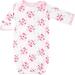 Luvable Friends Baby Girls' Pink Floral Nightgown, 0-6 Months - Buy Online on GoSupps.com