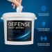 Buy Defense Soap Body Wipes - 400 Count Tub | Premium Cleansing for Athletes | Fast International Shipping - Buy Online on GoSupps.com